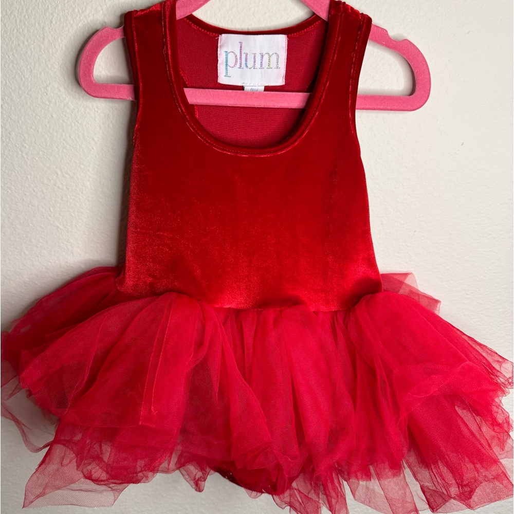 Red velvet plum NY tutu